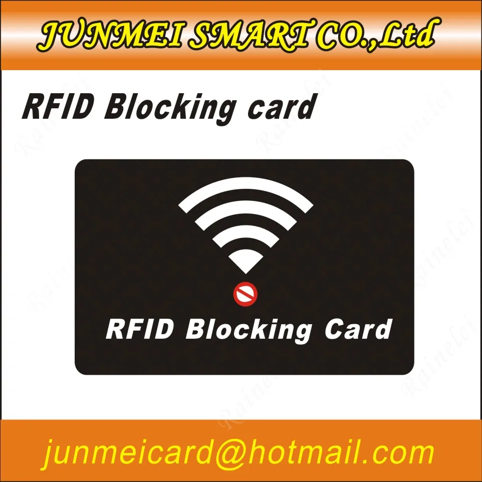 1000 шт. Горячая магнит с защитой от RFID, для карт противоугонные ПВХ RFID блок карты RFID защита/NFC сигналы от кредитных карт