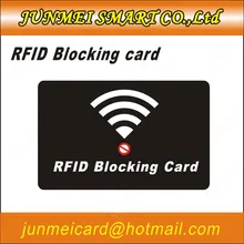 1000 шт. Горячая магнит с защитой от RFID, для карт противоугонные ПВХ RFID блок карты RFID защита/NFC сигналы от кредитных карт