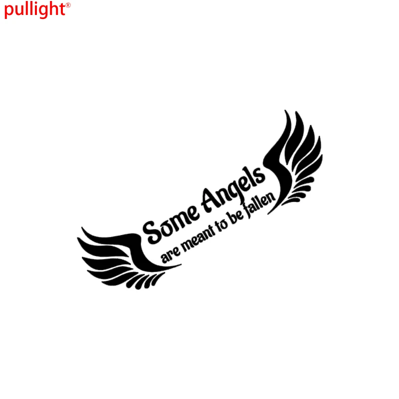 SOME ANGELS ARE MEANT TO BE FALLEN Sticker Car Goth Vinyl Cute Gift Decals SOME ANGELS ARE MEANT TO BE FALLEN Sticker Car Goth Vinyl Cute Gift Decals