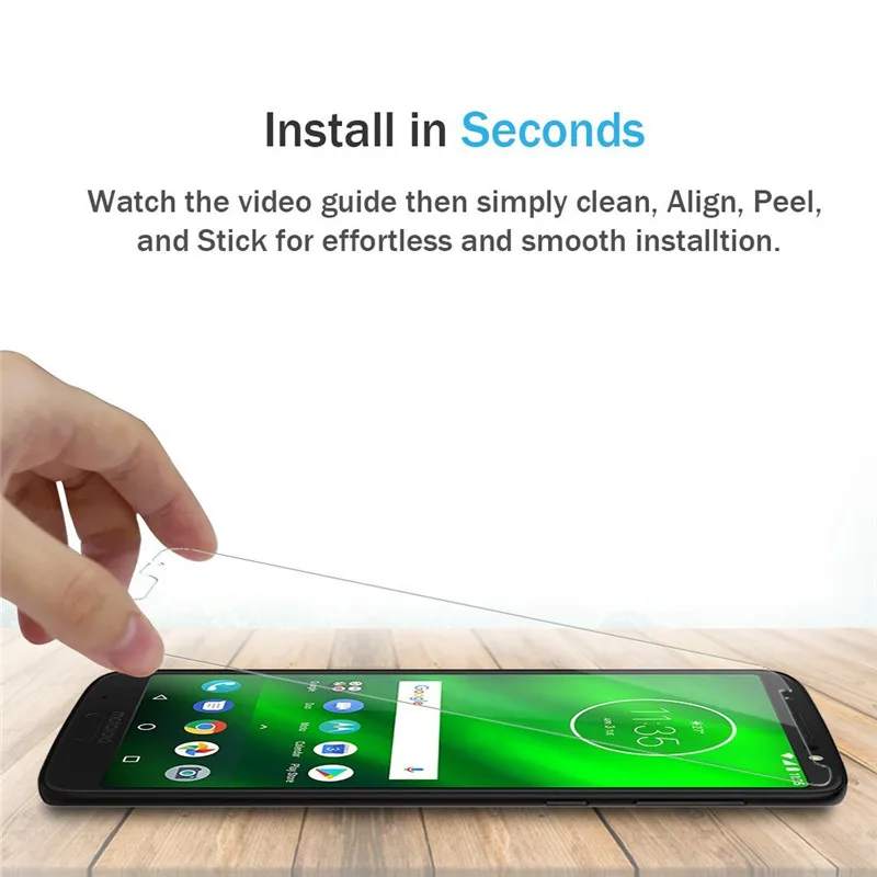 2pcs Tempered Glass For Motorola Moto G6 Plus Screen Protector Moto G6 Screen Protector Glass For Motorola Moto G6 Play G6 Plus (6)