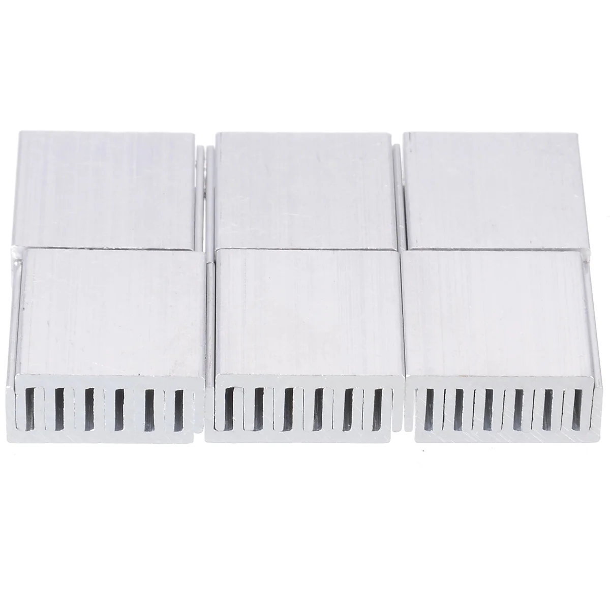 12pcs/set Aluminum Heat Sink IC Heatsink Cooling Fin for CPU LED Power Active Component 14x14x6mm