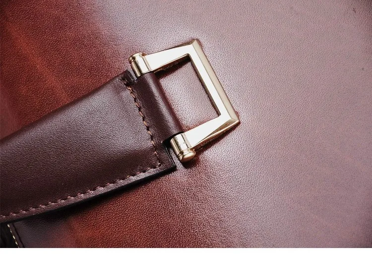 Teemzone мужской портфель из натуральной кожи в винтажном стиле, деловой портфель 14 дюймов, сумка-мессенджер на плечо, портфель ATTACHE, сумка-тоут