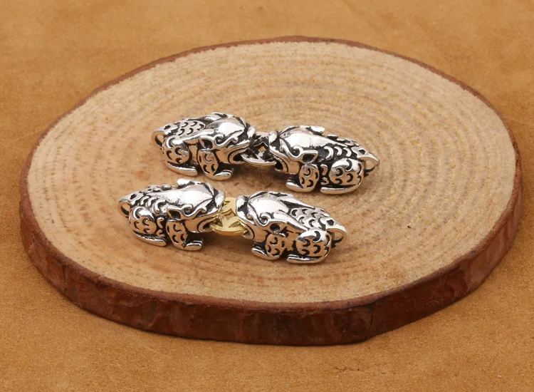silver-pixiu-bead006g