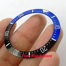 39,9 мм Высокое качество синий черный керамический ободок белый знаки для моря мужские часы Be21