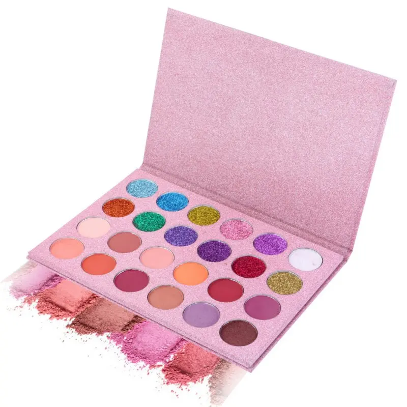 

Natural Matte Shimmer Natural Palette Luminous Long-lasting Matte Eyeshadow Shimmer Cosmetics 24 Colors In1