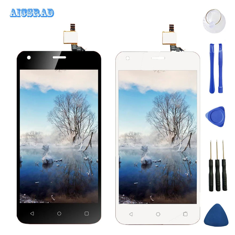 AICSRAD для Fly FS454 nimbus 8 ЖК-дисплей сенсорный экран дигитайзер сборка Замена FS 454 nimbus8