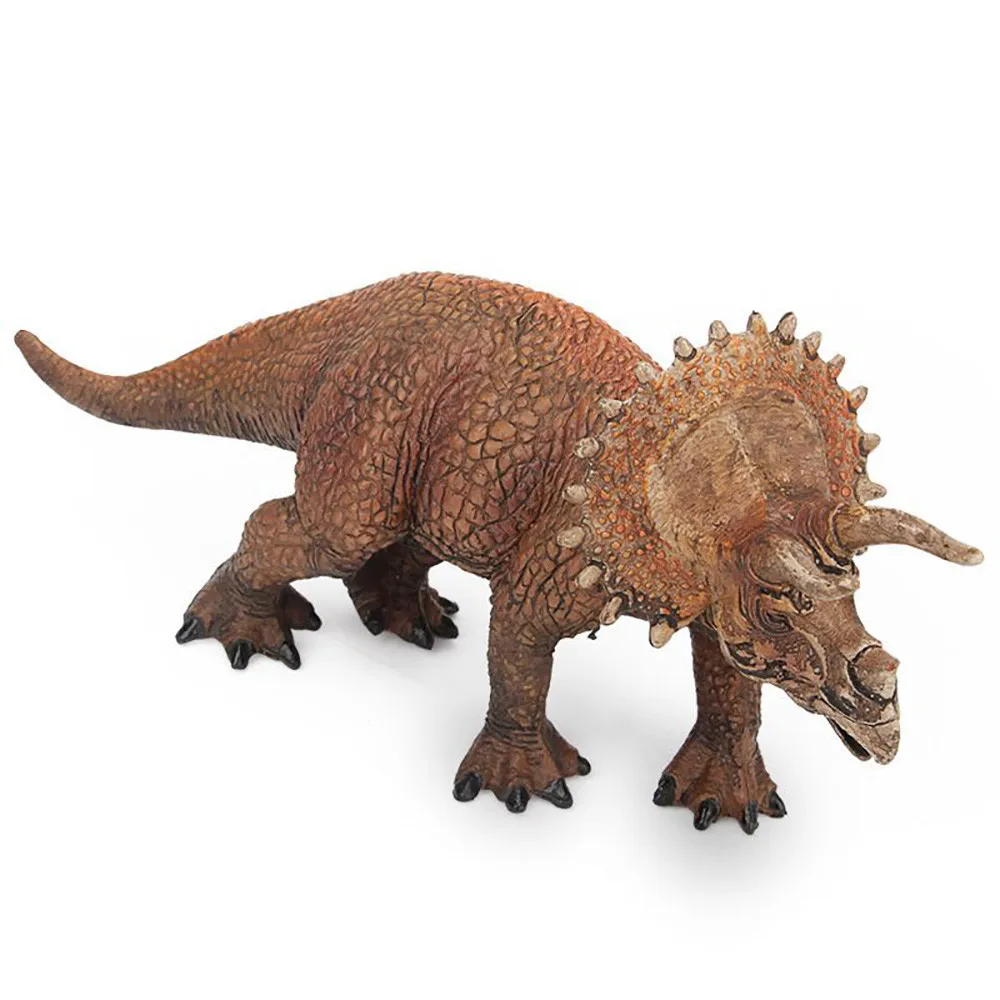 Фигурки динозавров модель скелета fossil обучающая модель трицератопса дети модель динозавра D300116
