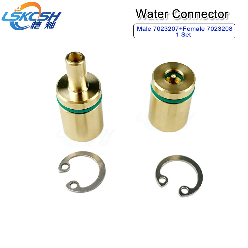 LSKCSH high quality bystronic Laser water Connector Male 7023207/Female 7023208 Laser consumables For Head spare parts OEM LSKCSH high quality bystronic Laser water Connector Male 7023207/Female 7023208 Laser consumables For Head spare parts OEM