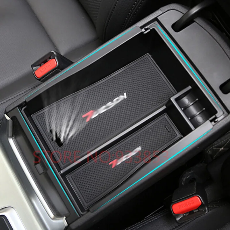 Car Styling Center Console Armrest Storage Box Glove Box Organizer For