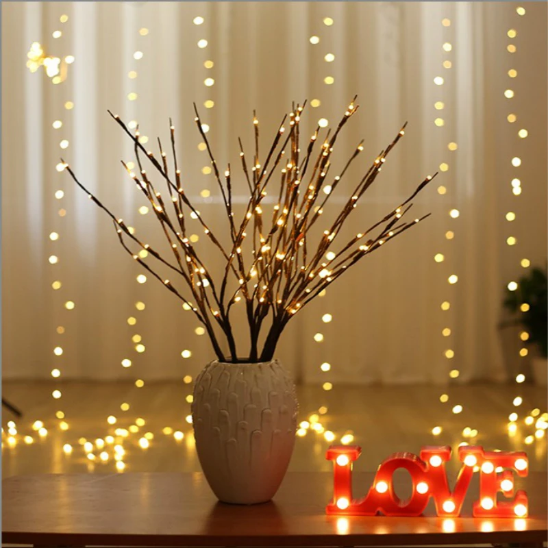 2019 New Fashion LED Willow Branch Lamp Floral Lights 20 Bulbs Home Christmas Party Garden Decor Desktop Decoration Lights 2019 New Fashion LED Willow Branch Lamp Floral Lights 20 Bulbs Home Christmas Party Garden Decor Desktop Decoration Lights