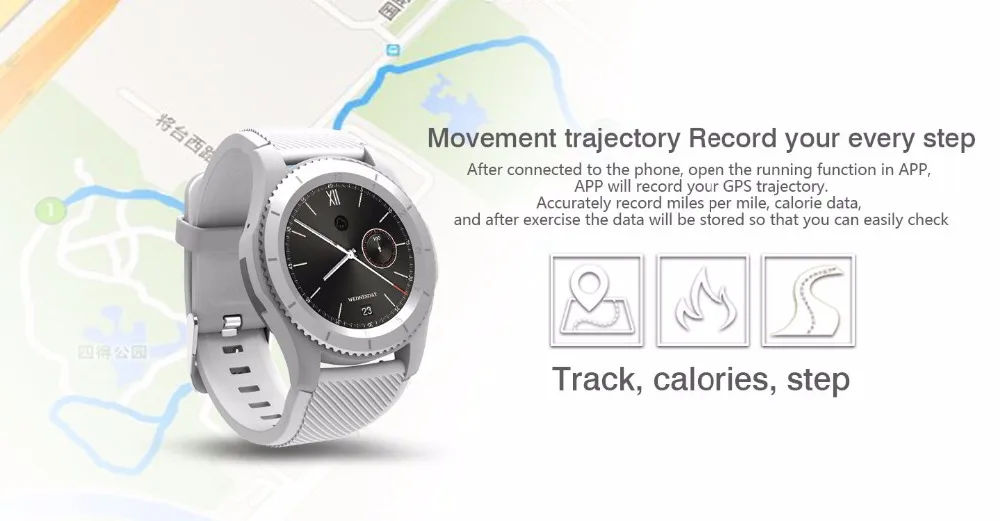 Время владельца G8 Смарт-часы спортивные пульсометр Монитор артериального давления поддержка sim-карты часы телефон MTK2502 для Android IOS