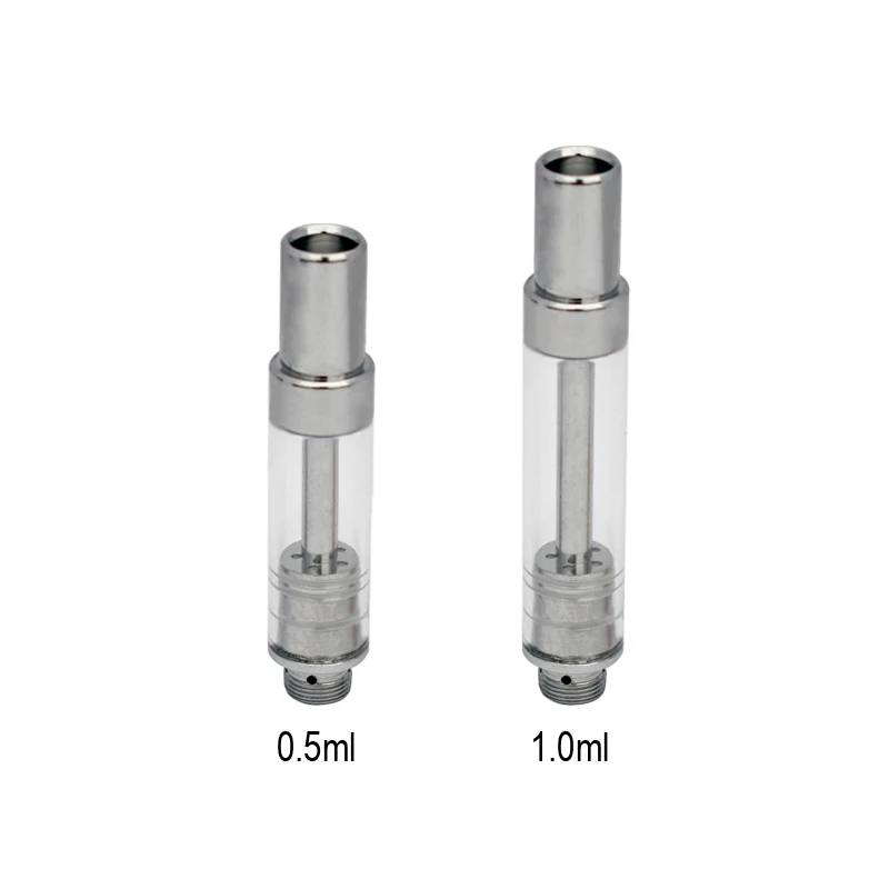 Original Vape Cartridge Glass Tank Disposable Vape Pen Thick Oil 0.5ml 1.0ml E Cigarette Atomizer A10 Vaporizer Round Drip tip Original Vape Cartridge Glass Tank Disposable Vape Pen Thick Oil 0.5ml 1.0ml E Cigarette Atomizer A10 Vaporizer Round Drip tip