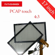 17 inch 4:3 projected capacitive touch screen panel, USB interface, open frame capacitive touch screen 17 inch 4:3 projected capacitive touch screen panel, USB interface, open frame capacitive touch screen