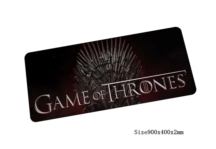 Коврик для мыши Game of Thrones 900x400 мм коврик для мыши notbook компьютерный коврик для мыши с блокировкой края игровой коврик геймерская клавиатура Коврик для мыши - Цвет: size900x400x2mm