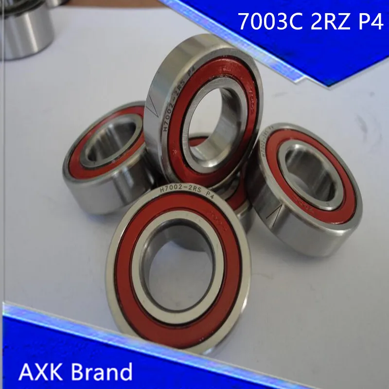 

1pcs 7003 7003C 2RZ P4 17x35x10 AXK Sealed Angular Contact Bearings Speed Spindle Bearings CNC ABEC-7
