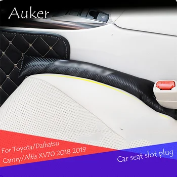 

Car Seat Slot Cushion Crevice Gap Stopper Leak Proof Protector Cover Pad 2Pcs/Set For Toyota/Daihatsu Camry/Altis XV70 2018 2019