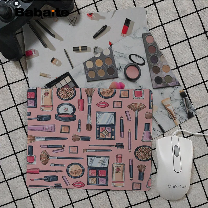 

Babaite My Favorite Beauty cosmetics Office Mice Gamer Soft Mouse Pad Top Selling Wholesale Gaming Pad mouse