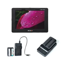 Viltrox 7 ‘DC-70 II clip-на Цветной TFT ЖК-Монитор HDMI AV Вход 1024*600 Камеры DSLR + NP-FM500H аккумулятор + зарядное устройство