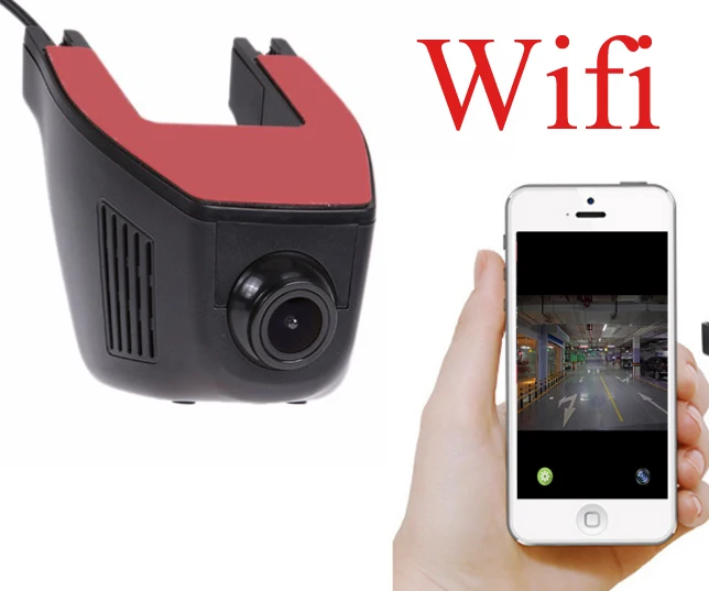 Автомобильный видеорегистратор с Wi-Fi цифровой видеокамера 1080P ночная версия |