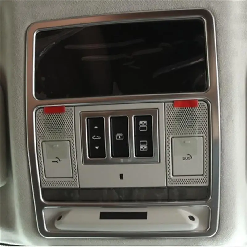 

Car Automovil Decorative Steering Wheel Control System Air Conditioner Interior Decoration Accessory Trim 17 18 FOR Jaguar XF