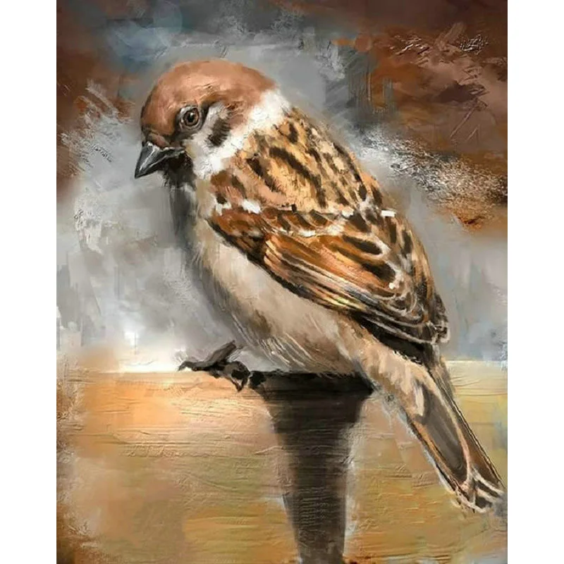 

YIKEE diamond painting Sparrow,diamont painting,5 d diamond painting Y468