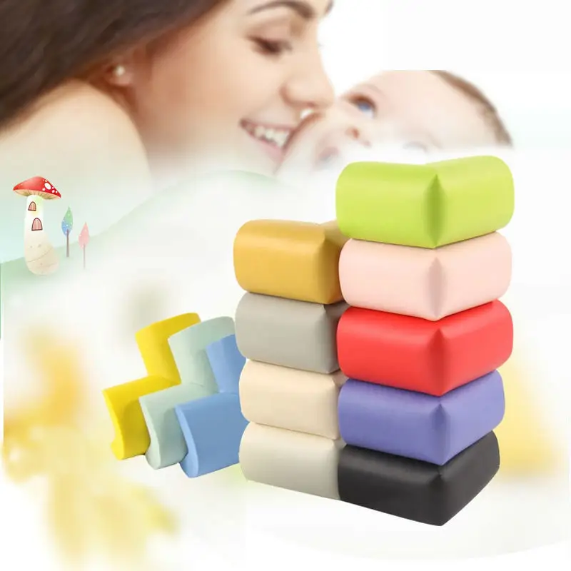 10pcs/lot Free Shipping Thick Corners On The Table 10 Colors Cover Cushion Not Hurt Furniture Essential Pads On Corners