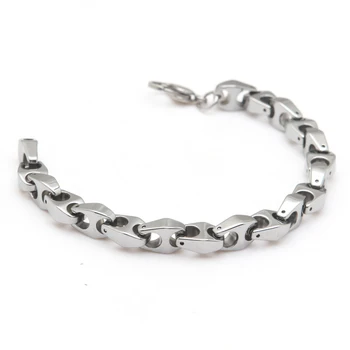 

High Fashion Jewelry 22cm Long Bone Design Bracelet Tungsten Bracelet For Men 0.9cm Wide Thickness 5mm Weight 67g