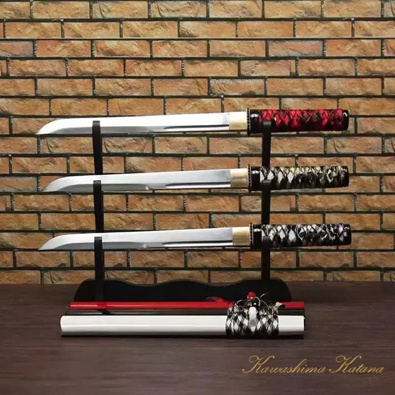 Handmade 1045 carbon Steel Real Samurai Straight Sword Katana Tanto