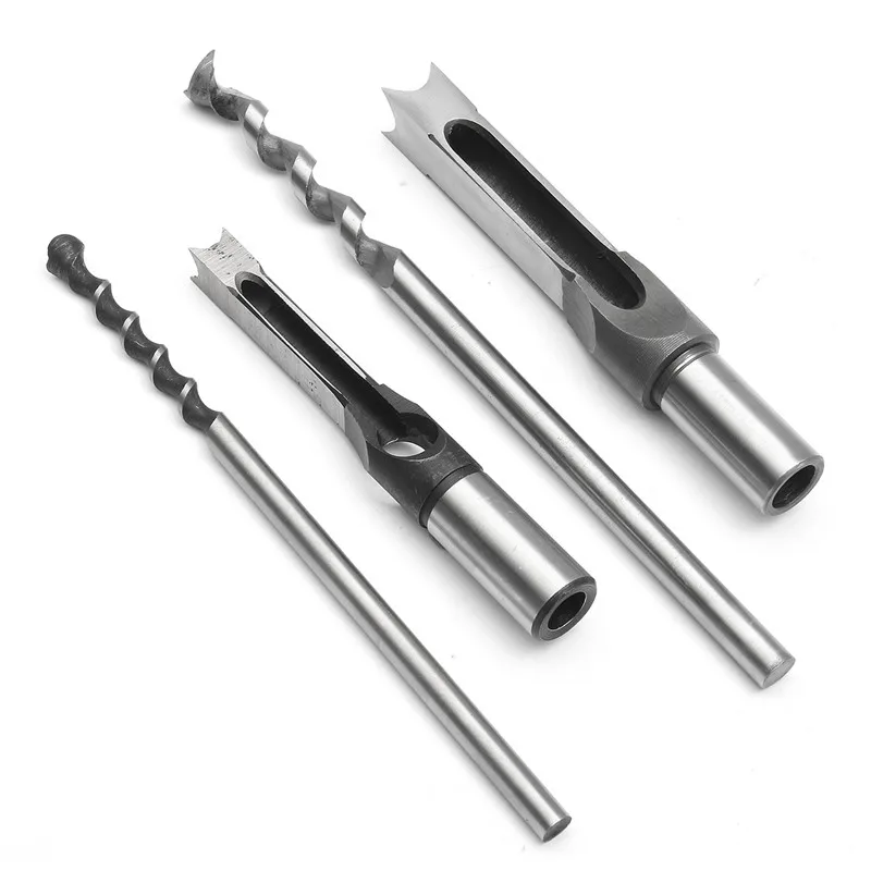 Doersupp-2Pcs-10mm-16mm-Square-Hole-Mortising-Drill-Bit-Chisel-Twist-Woodworking-Tool-Kit-Hole-Puncher (4)