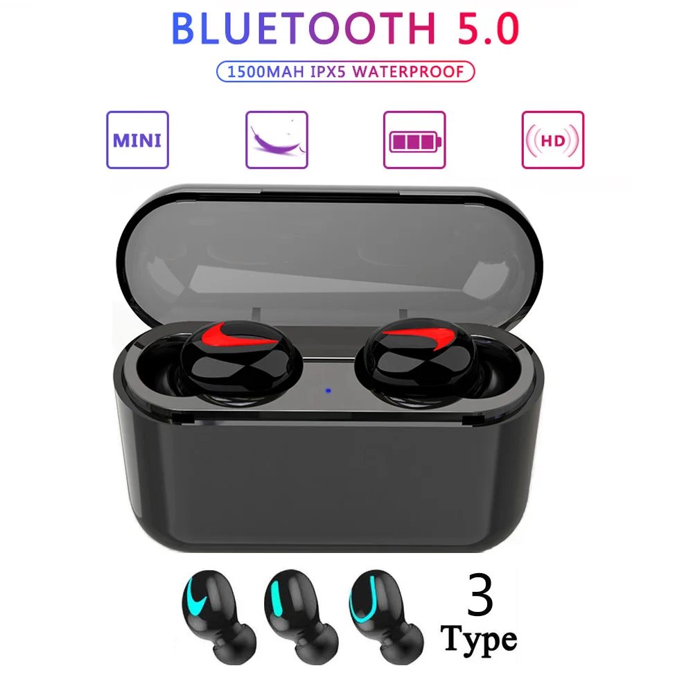Беспроводные стереонаушники Bluetooth 5 0 TWS наушники беспроводные для Xiaomi iphone |