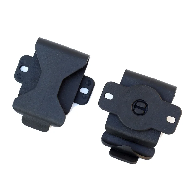 2 шт. QingGear вращающаяся оболочка кобура пояс с клипсами зажим для DIY охотничий пистолет Нож оболочка с винтами