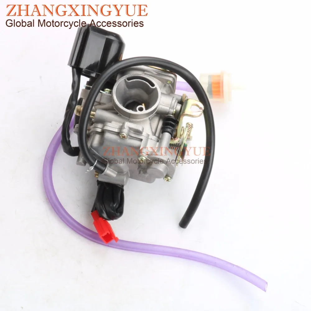 PD18J carburetor for Jmstar Accipiter 50 Breeze50 Eagle50 Falcon50 Sunny Sunfire Racing 50 Z-Bike50 Zeus 50 JSD50QT GY6 4T