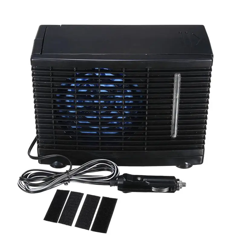 

Car Air Conditioner Cooling Fan Water Ice Evaporative Cooler Air Fan Mini Car Cooling Conditioner with Cigarette Lighter Adapter