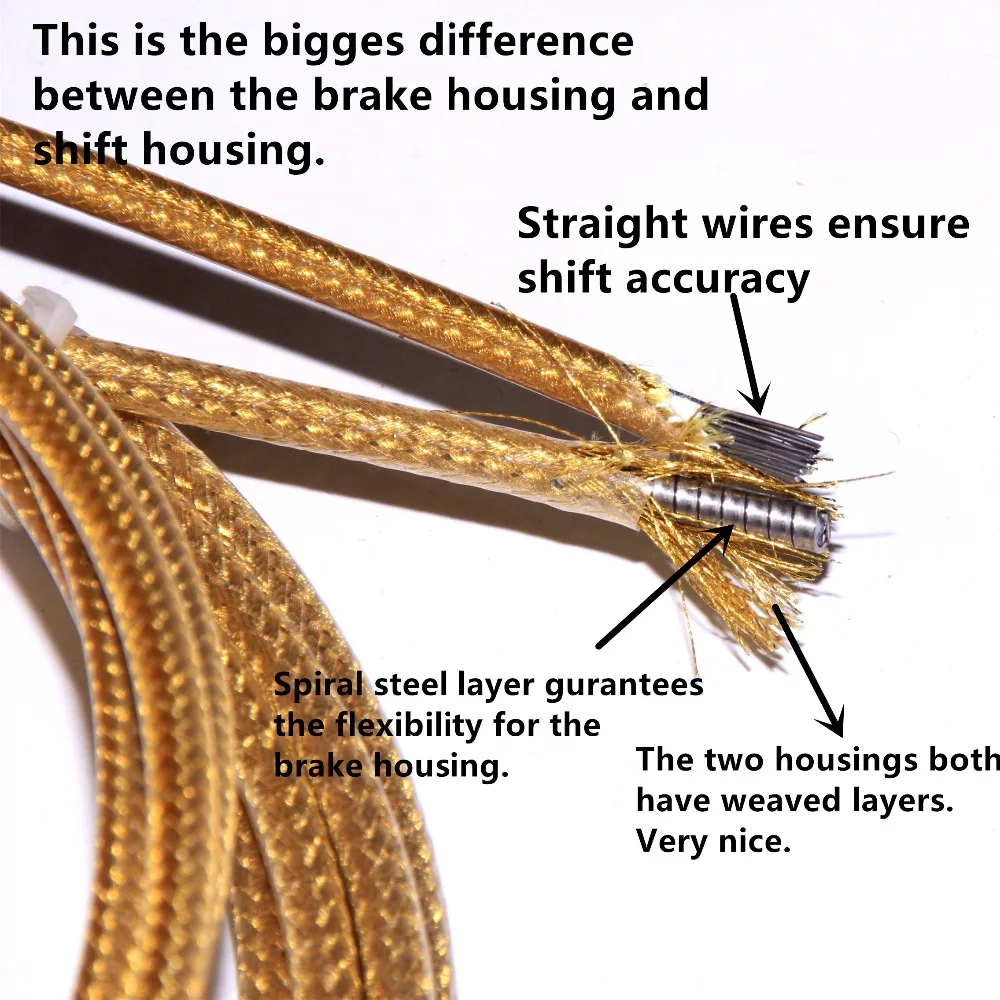 Велосипедный Тормоз переключения передач кабельный корпус ткацкая линия труба