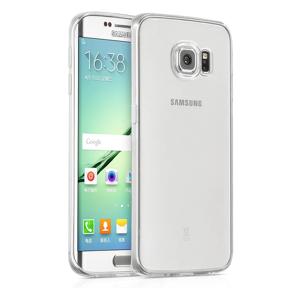 EXCO Clear and Ultra thin TPU Phone Cover Case for Samsung Galaxy S6