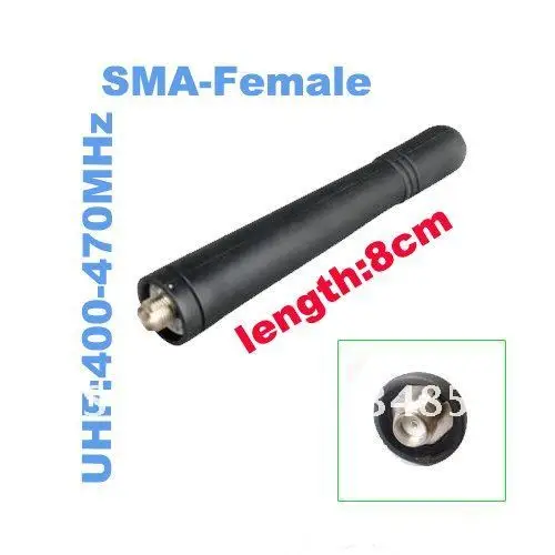 

Антенна Лидер продаж UHF:400-470 МГц SMA-Female 8 см для Kenwood Wouxun Quansheng Puxing Baofeng Linton Feidaxin