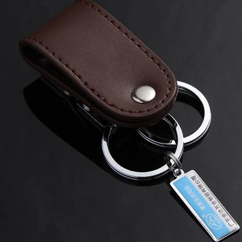 2 Loops Key Chain Hot Sale Leather Belt Buckle Clip Fashion Simple Key