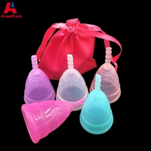 Copa Menstrual Lady Cup Medical Grade Silicone Menstrual Cup Feminine Hygiene Product Menstruation Soft Diva Cup FDA Product