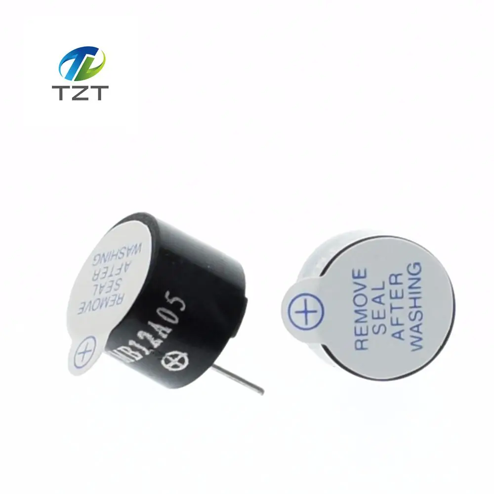 

New Arrival 100pcs 5v Active Buzzer Magnetic Long Continous Beep Tone 12*9.5mm