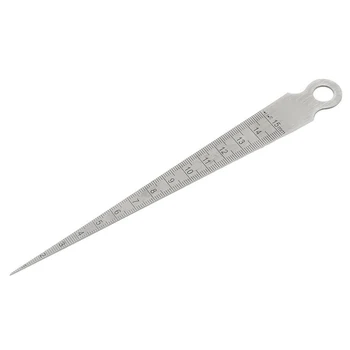 

SOSW-Gap Hole Taper Gauge Metric Stainless Hardened Measure Tool