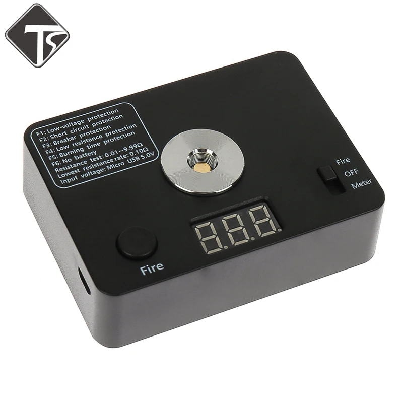 OHM Meter Resistance Tester for RDA RBA Vape Tools Voltage Tester for Battery