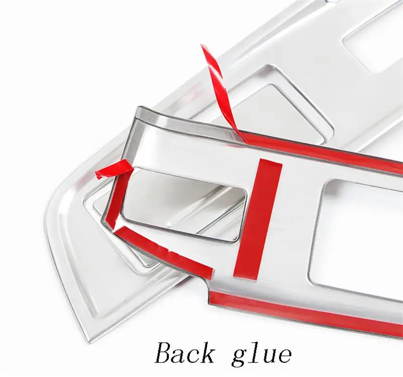 Автомобильный Стайлинг Дверная панель подлокотника Чехлы отделка окна стеклянный лифт кнопки рамка наклейки для Audi q7- авто аксессуары для леворульных автомобилей