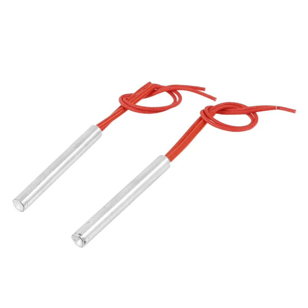 

Uxcell 2 Pcs Mold Die Heating AC 220V 300 Watt 10mm x 80mm Cartridge Heater Electric Cartridge Heater