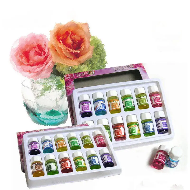

Brand New Water-soluble Oil Essential Oils for Aromatherapy Lavender Oil Humidifier Oil with 12 Kinds of Fragrance Rose