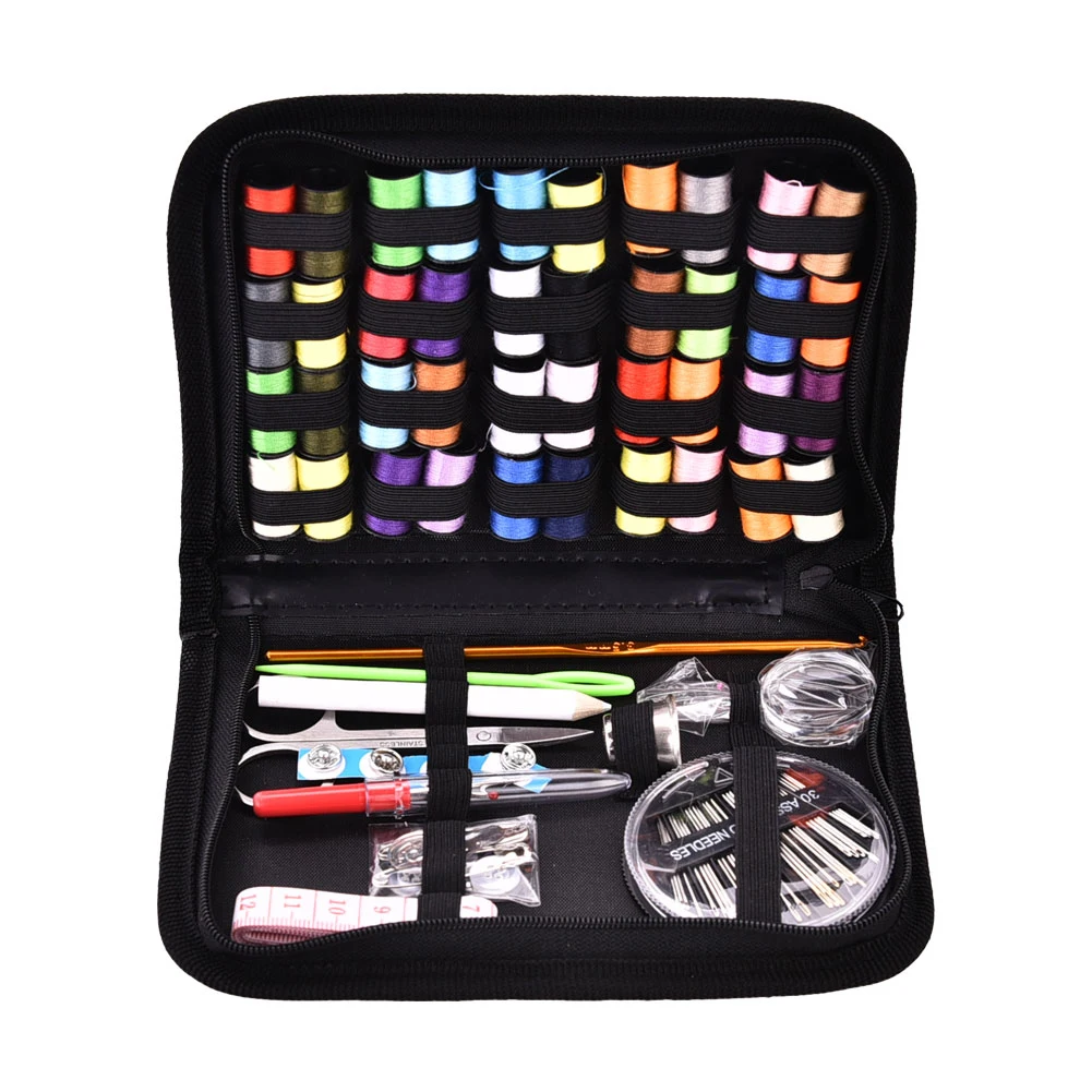 

128pcs/set Portable Sewing Needle Thread Set Manual Sewing Combination Suit DIY Tool