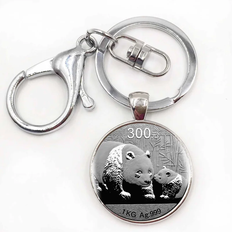 10silver keychain.