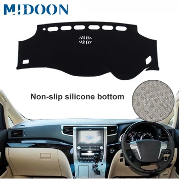 

MIDOON Car Auto Dashboard Cover Dashmat Pad Carpet Dash Mat For Toyota Alphard Vellfire AH20 2008 2009 2010 2011 2012 2013 2014