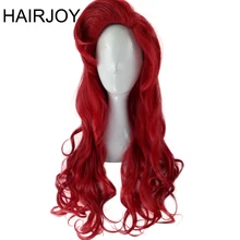 HAIRJOY, женские парики из синтетических волос, длинные, волнистые, арбуз, красный, косплей, карнавальный костюм, парик, 5 цветов