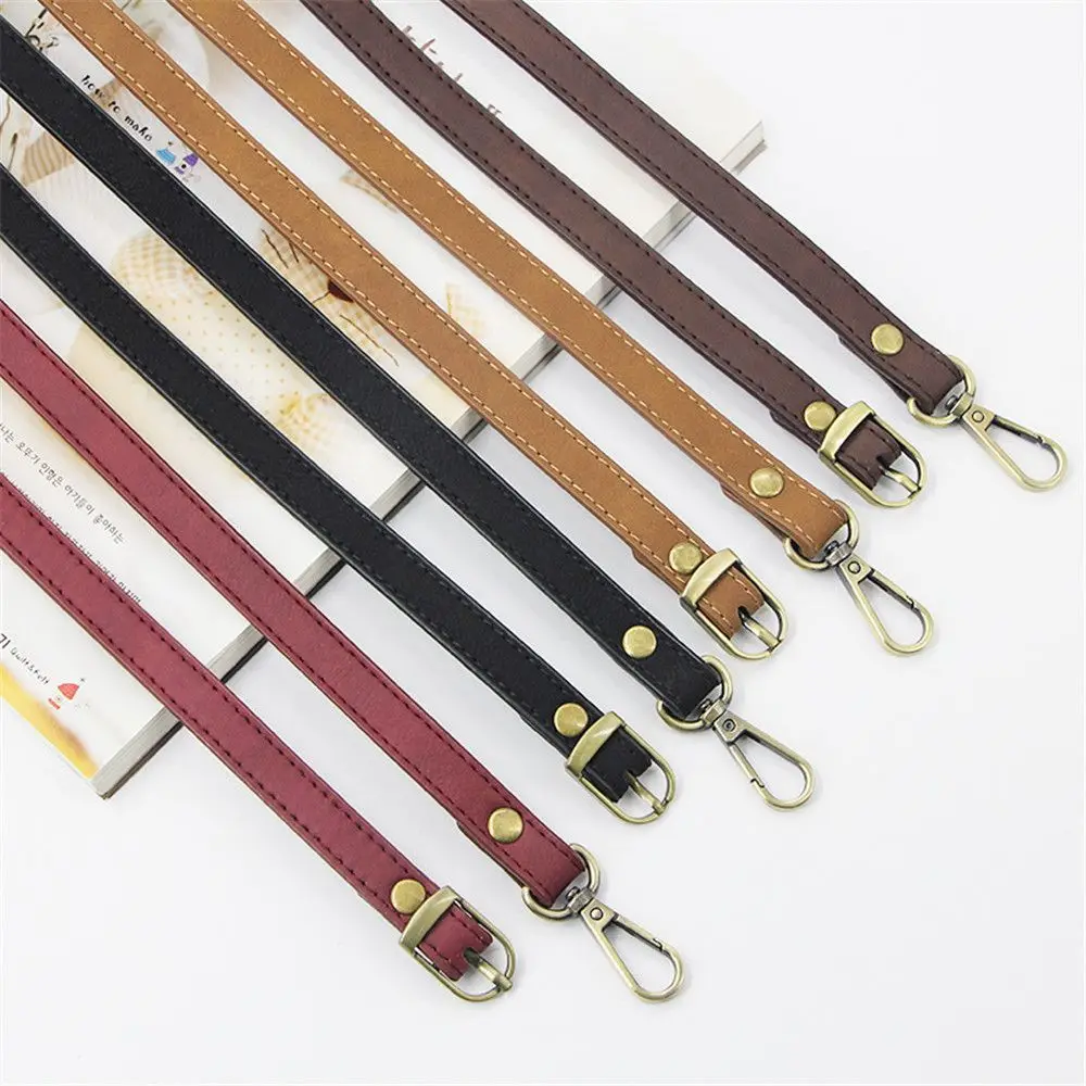 1pc 120cm Long PU Leather Shoulder Bag Strap DIY Purse Handle Replacement Women Girls Parts Accessories Handbag Buckle Belts | Багаж и
