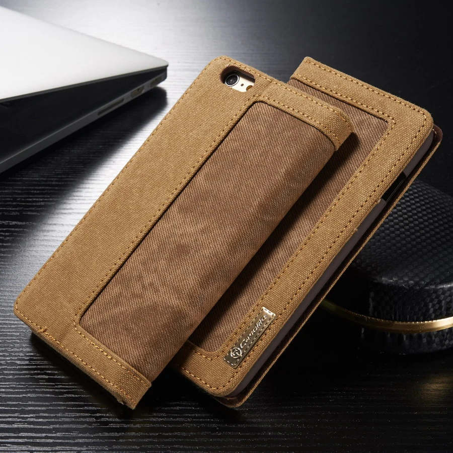 

Original Leather Case Cover For Fundas Apple iphone 6 6S Case For coque iphone 6 6S Wallet Flip Cell Phone case With Card Holder